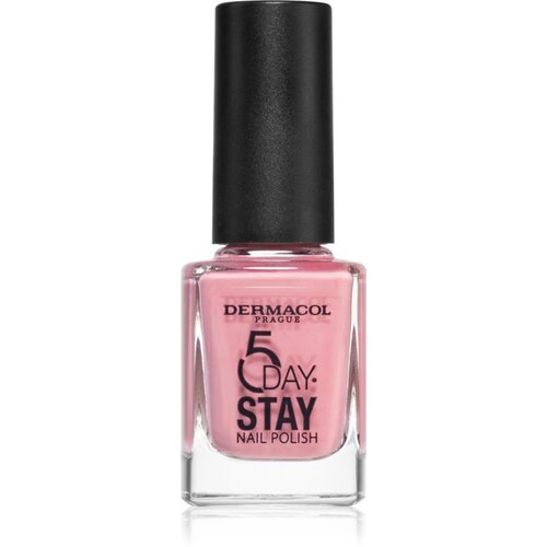 Dermacol 5 Day Stay dolgoobstojen lak za nohte odtenek 09 Candy Shop 11 ml Slike