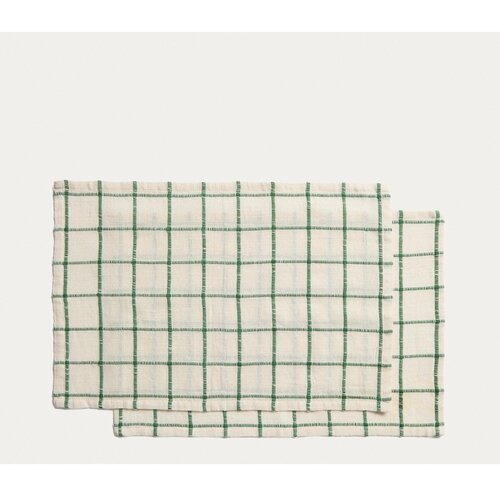 Kave Home Tekstilni podmetač 2 kom 35x50 cm Adesta &ndash; Cijene