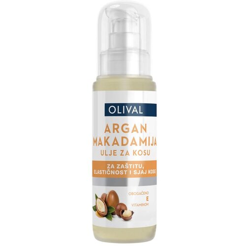 OLIVAL Argan and Macadamia arganovo olje za krepitev in sijaj las 60 ml Cene