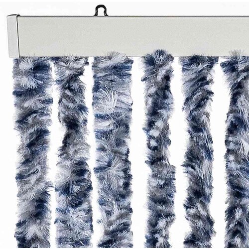  Zastor protiv insekata plavo-bijelo-srebrni 56 x 185 cm &amp;scaron;enil Slike