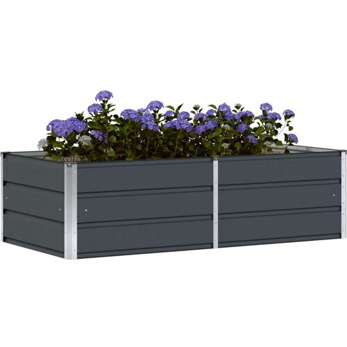  Sadilica Antracit 160 x 80 x 45 cm Čelik Slike