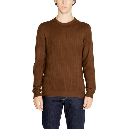 Antony Morato Puloverji VISCOSA BLEND YARN 3D MMSW01434-YA500002 Kostanjeva Cene