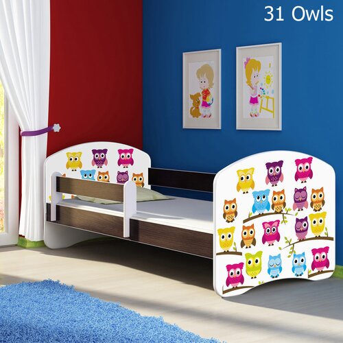  Dječji krevet ACMA s motivom, bočna wenge 180x80 cm 31 Owls Cene