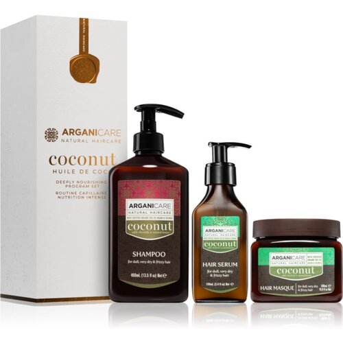 Arganicare Coconut Deeply Nourishing Program Set darilni set(s hranilnim učinkom) Cene