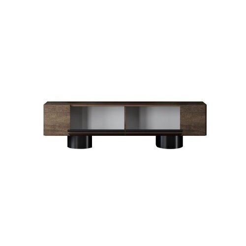 Hanah home Hanah Kućna TV komoda, boemski stil, 120x50x30cm, smeđa Slike