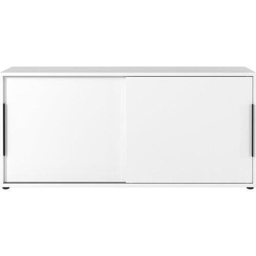 Germania Bela omarica z drsnimi vrati 160x74 cm Mailand – Cene