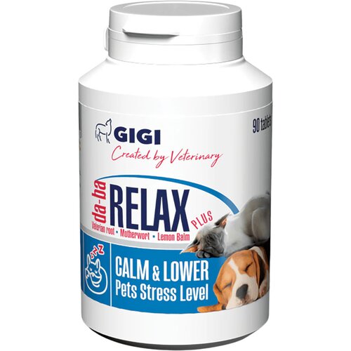 GIGI Suplement za pse i mačke protiv stresa i anksioznosti, 1600 mg, tablete, 90 kom Cene