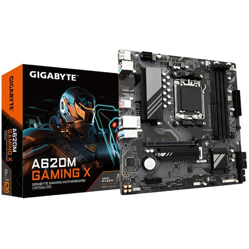 Gigabyte MB A620M Gaming XAM5; 4xDDR5; M.2, 4xSATA;8xUSBHDMI, DP, mATX Cijene