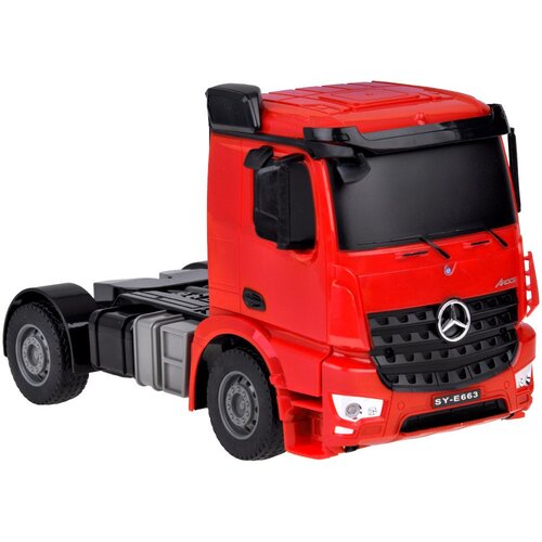  Set daljinskog upravljača Mercedes kamion + prikolica bager mjerilo 1:26 RC0693 Slike