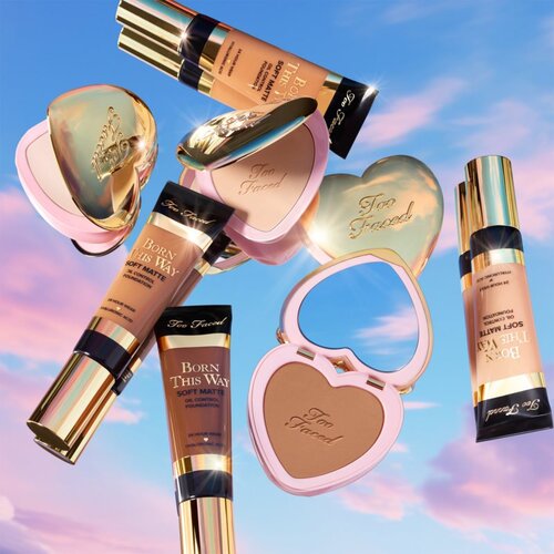Too Faced Born This Way Soft Matte Foundation matirajući make-up nijansa Vanilla 30 ml Slike