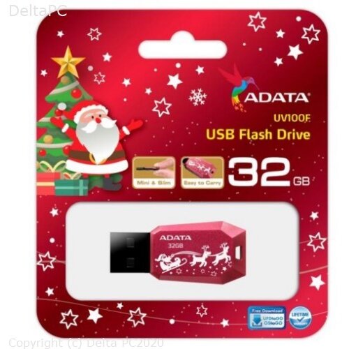 MEM UFD 32GB UV100 Red AD novogodisnji Slike