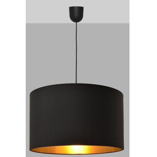  Luster na sajli ALBA 1xE27/15W/230V &amp;Oslash; 45 cm crna/zlatna Slike