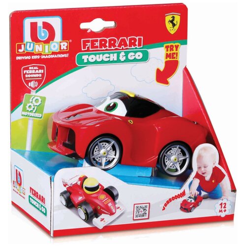 BB Junior avtomobil Ferrari pritisni in pelji z zvokom Slike