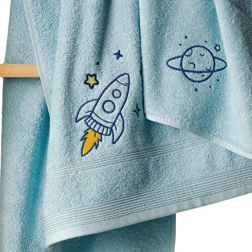 Stefan Textil pe&amp;scaron;kir za bebe Svemir Plava Slike