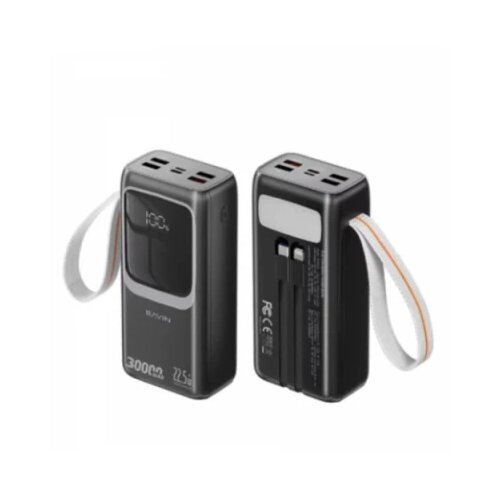 BAVIN Power bank 30 000mAh 22.5W - PC1031S crna Cene