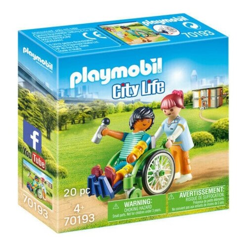 Playmobil City Life Pacijent u kolicima ( 1037066 ) Cene