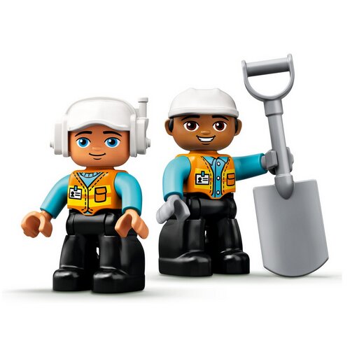 Lego kocke Duplo 10931 Tovornjak in bager na gosenicah Slike