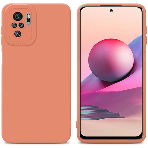Cadorabo Ohi&scaron;je, združljiv s Xiaomi v tekoči svetlobo Orange - Za&scaron;čitni pokrov iz fleksibilnega silikona TPU, (20617487) Cene