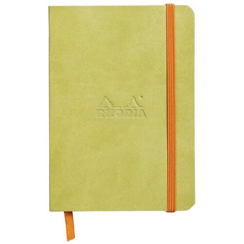  Notes A6, Rhodiarama soft, s gumicom, diktando crte, zeleni Cijene