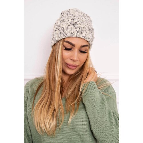 Kesi Women&amp;#039;s cap Eliza K205 ecru+gray Slike