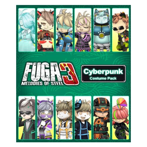 Steam Fuga: Melodies of Steel 3 - Cyberpunk Costume Pack (DLC) Key (PC) GLOBAL Cene