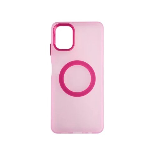  Silikonska futrola Magsafe FLURO COLOR Samsung A06 ROZE Cene