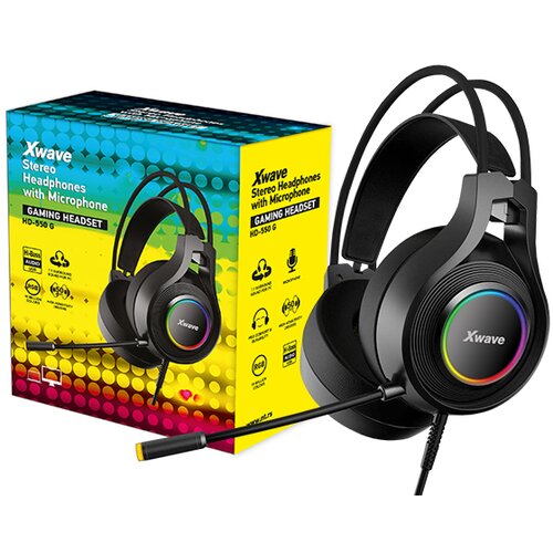 X Wave Slušalice Gaming stereo sa mikrofonom HD-550 G black 028812 Cene