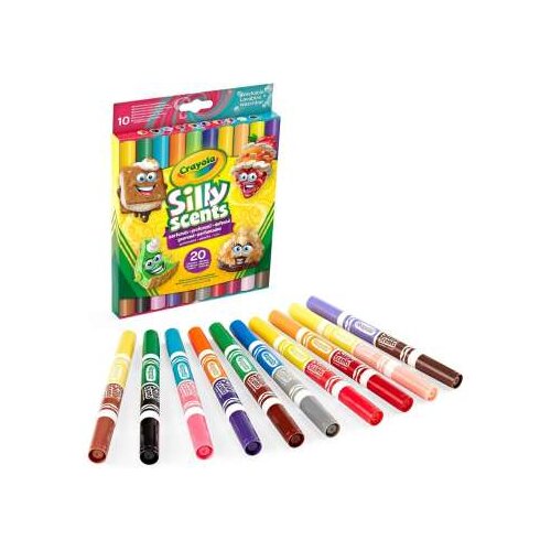 Crayola FLOMASTERI DVOSTRANI 10 KOM Slike