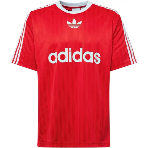 Adidas Majica 'Adicolor' crvena / bijela