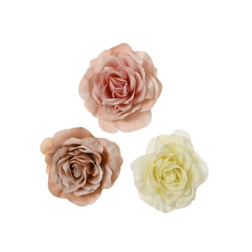  Novogodišnji cvet - rose on clip 14cm 629279 - kmg ( 044404 ) Cene