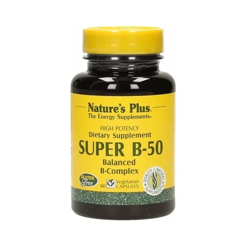 Nature's Plus Super-B-50 - 60 veg. kapsule