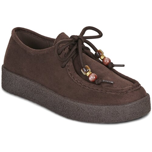 Ex&amp;eacute; Shoes Čevlji Derby Y102A-1 Kostanjeva Slike