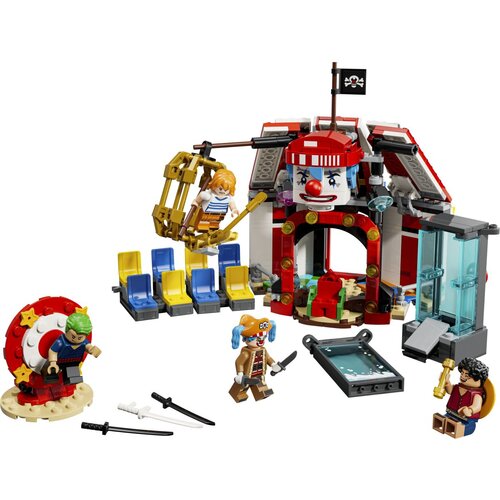 Lego LEGO&amp;reg; One Piece - Cirkuski &amp;scaron;ator klauna Buggyja (75637) Slike