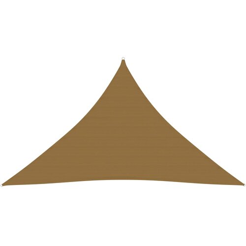 VidaXL Senčno jadro 160 g/m&amp;sup2; taupe 5x5x6 m HDPE Slike