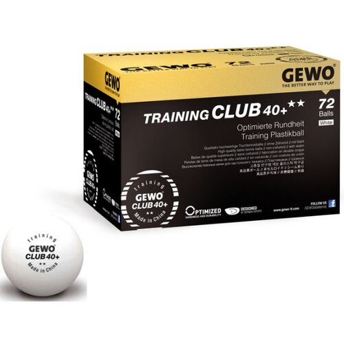 Gewo Plastične žogice Training Club 40+ ** - 72 žogic, (20504928) Cene