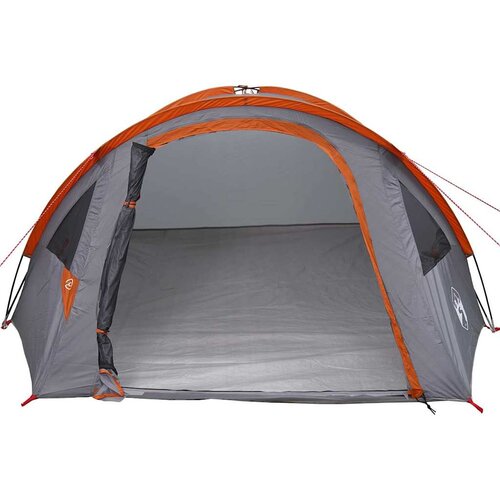  Kamping &amp;scaron;ator Siva i narančasta 308 x 268 x 130 cm Poliester Slike
