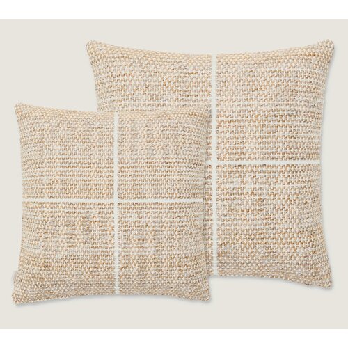 Kave Home Zunanja prevleka za blazino 70x70 cm Nailan &amp;ndash; Slike