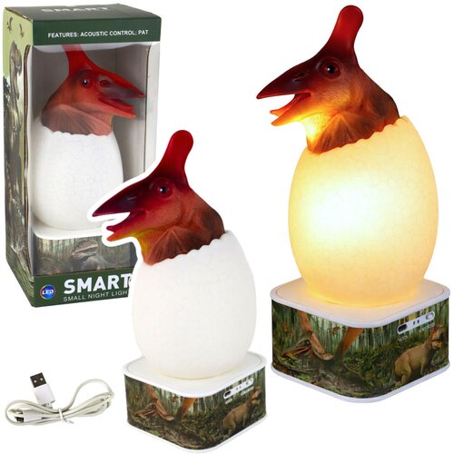 Dinosaur Pterosaur LED Micro USB Egg Lamp Slike