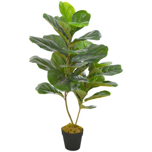  Umetna rastlina figovec z loncem zelena 90 cm, (20579880) Cene
