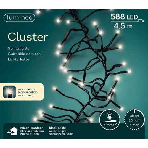 Lumineo novogodišnje lampice za spoljnu i unutrašnju upotrebu 450cm 588 LED 49.4691 Slike