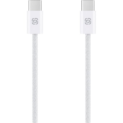  Obal Me Super Fast pleten USB-C v USB-C kabel 60W bele barve dolžine 1m Cene