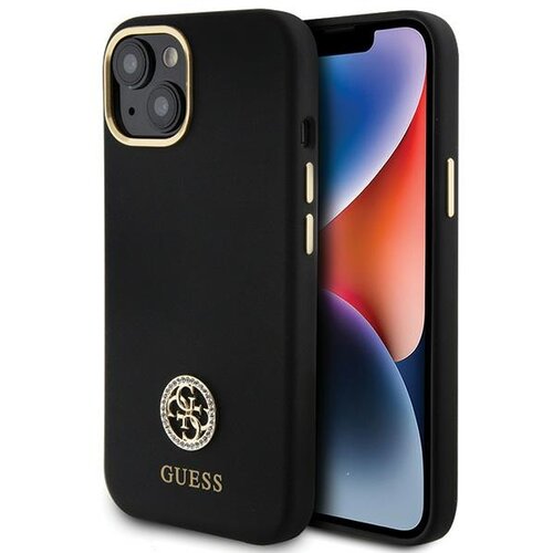 Guess HARDCASE SILIKONSKI LOGO STRASS OVITEK ZA IPHONE 15/14/13 6.1, (21971669) Cene