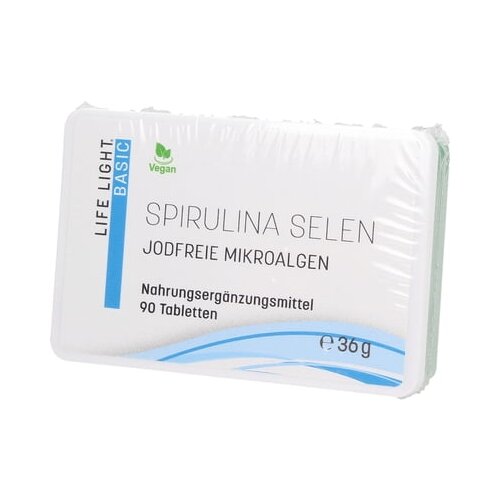 Life Light Selen Spirulina, brez kvasa - 90 tabl. Slike