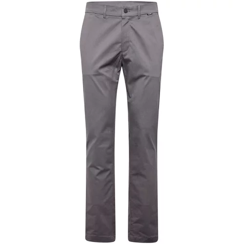 Calvin Klein Chino hlače pegasto siva