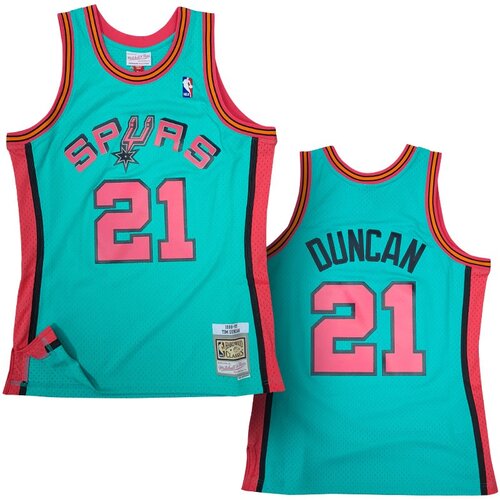 Mitchell And Ness mu&amp;scaron;ki Tim Duncan San Antonio Spurs 1998-99 Mitchell &amp;amp; Ness Reload 2.0 Swingman dres Slike