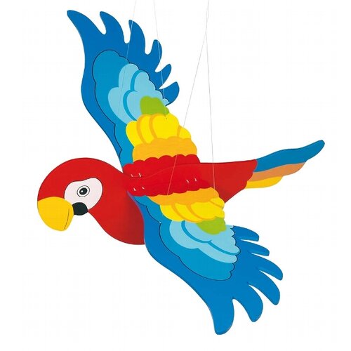 Goki drveni šareni papagaj za plafon Cene