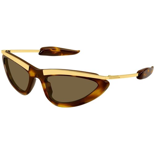 Bottega Veneta BV1477S 003 ONE SIZE (58) Havana/Rjava Slike
