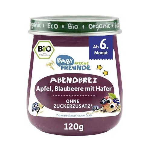 BIO večerna kaša - jabolko in borovnica z ovsom Cene