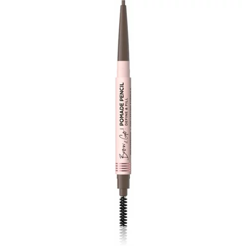 Eveline Cosmetics Brow & Go! vodootporna olovka za obrve sa četkicom 2 u 1 nijansa Taupe 4 g