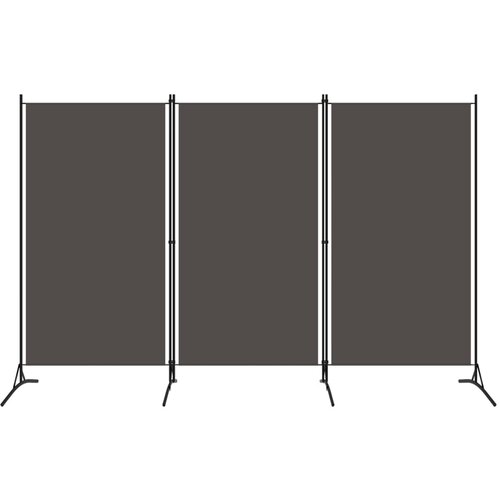 vidaXL Paravan 3-delni antraciten 260x180 cm Cene